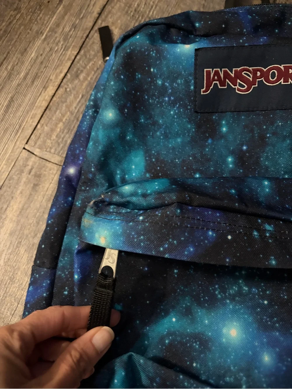 Jansport Blue Galaxy Print Backpack